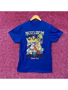 Nickelodeon Made In The 90's World Tour T-Shirt Small